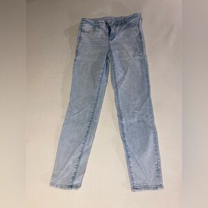 American Eagle Outfitters Light Wash Denim High Rise Jeans Size 10 Regular NWOT